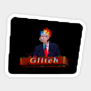 Glitch McConnell Sticker